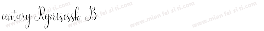 century Reprisessk B字体转换